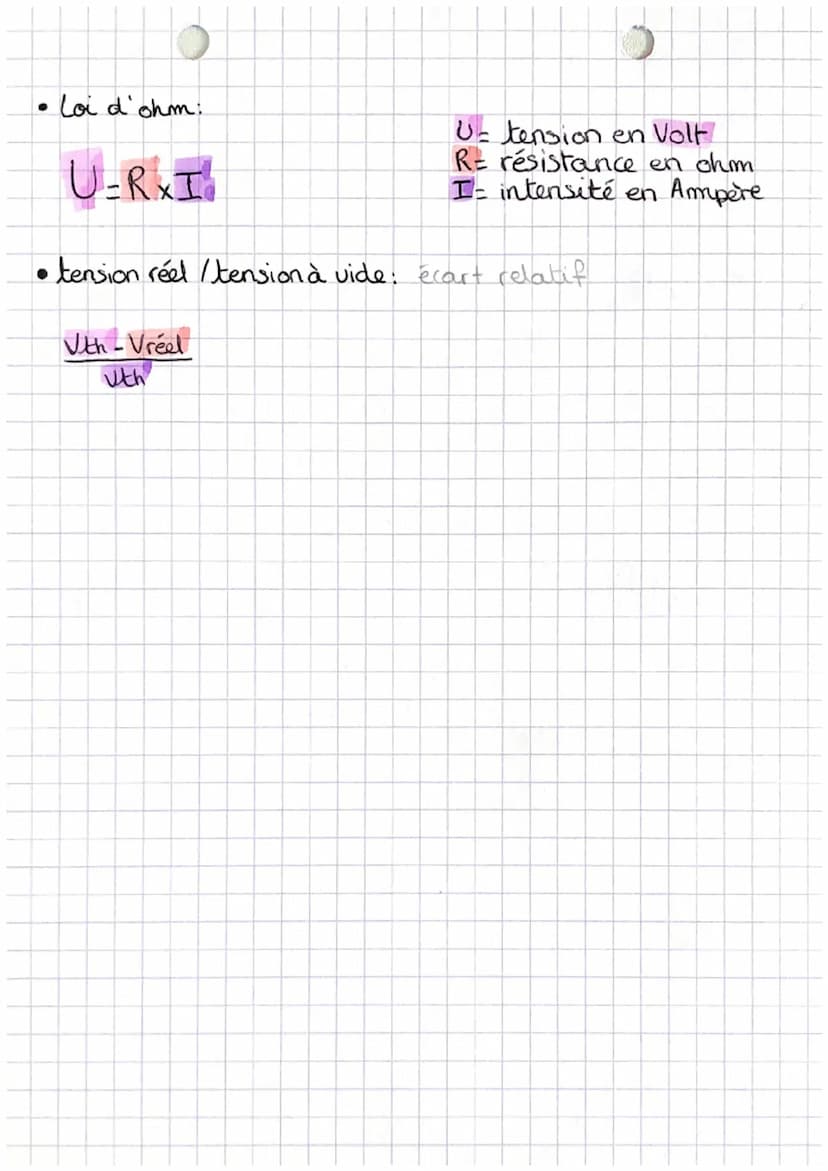 PHYSIQUE
C'énergie électrique:
puissance et énergie:
P=UxI
• relation entre puissance et énergie:
E-PXAT
↓
U
• Cas des dipôles chmiques: l'e