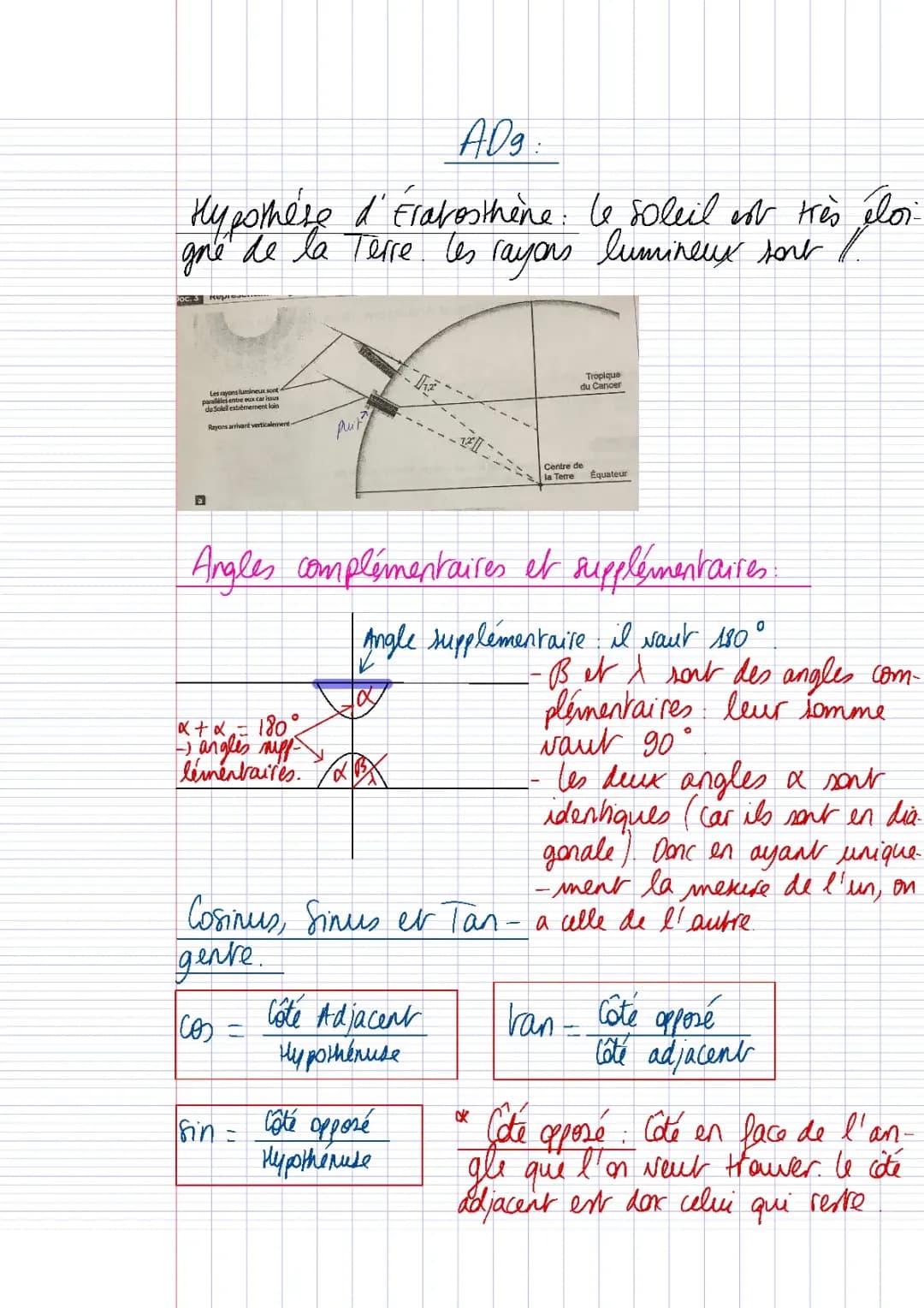 Hypothèse d’Ératosthène