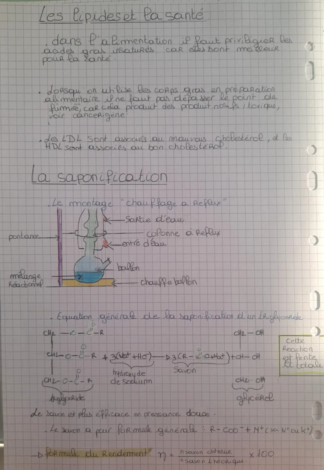 a
a
9
LIPIDES ET SANT E
Des acides gras aux triglycérides
Les acides gras sont des molécules qui possedent
une longue chaines carbonée non h