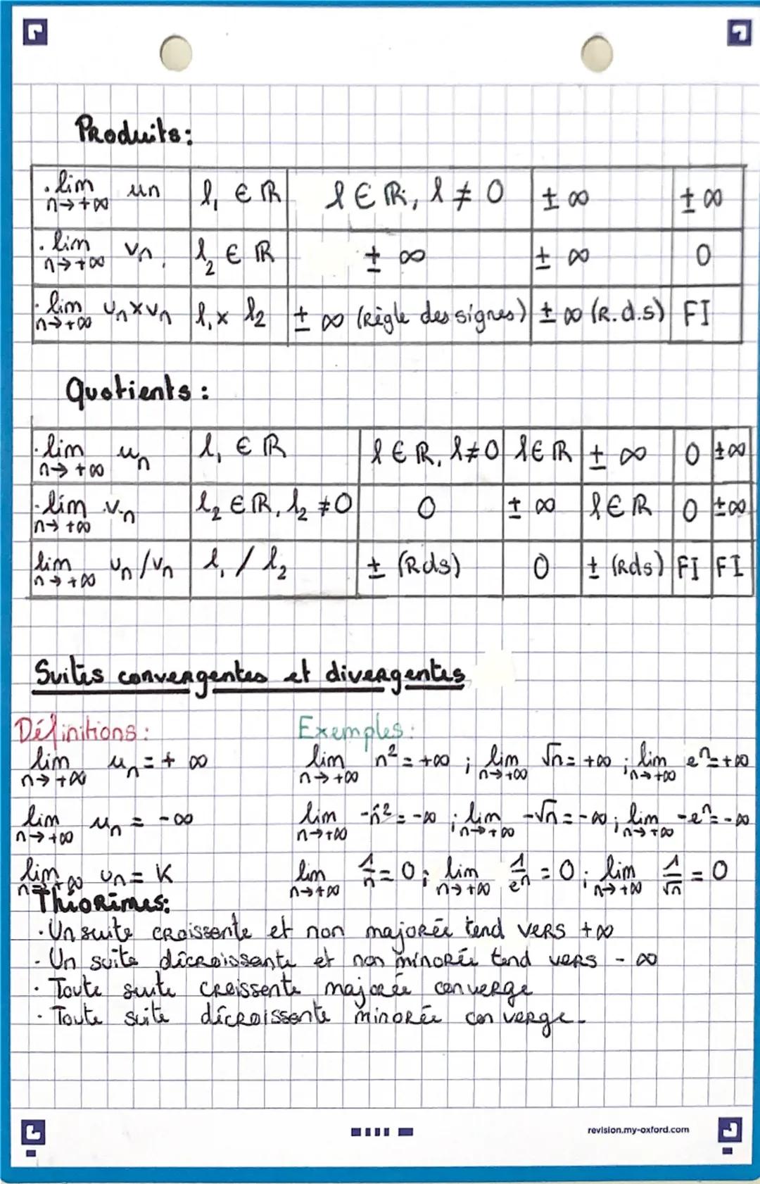 les Récurrence
Le Raisonnement par Rícurrence:
→Il existe no € IN, tel que Pro est vraie
si Pn est vraie alors Pr+i est vraie
Alors, VnEN, n