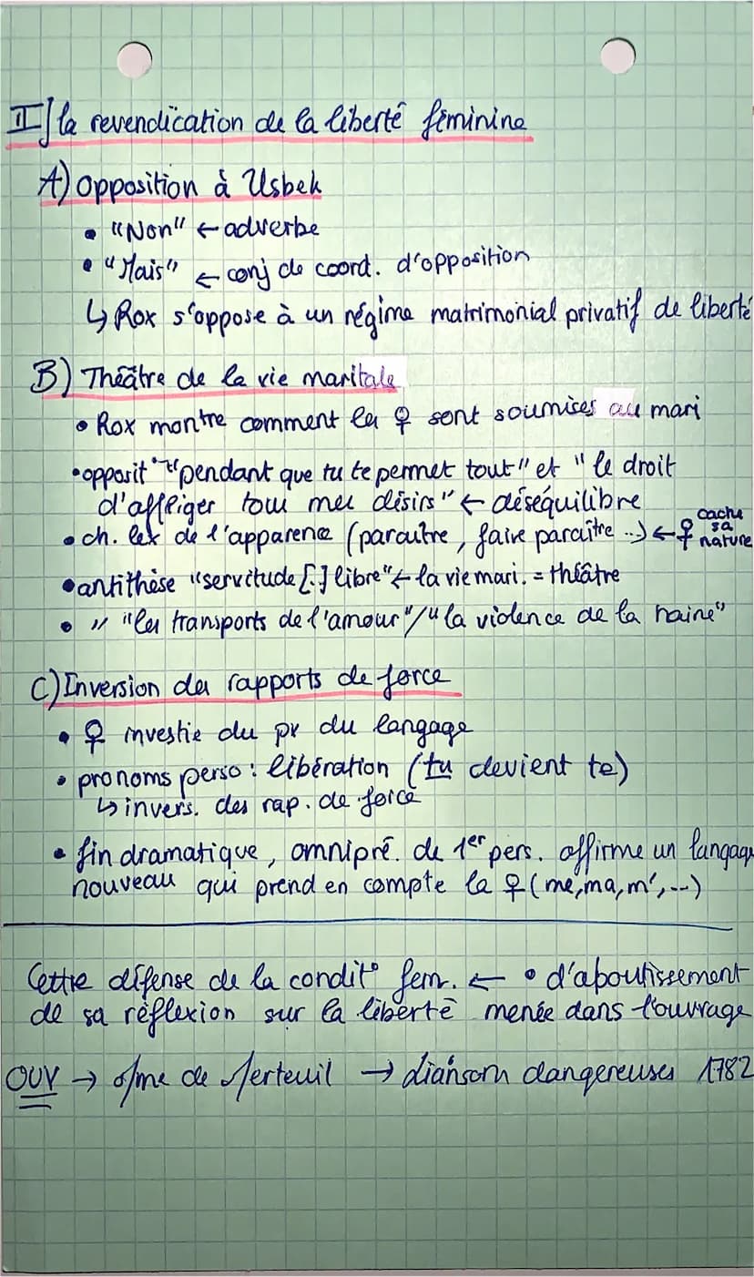 Lettre 161. LP. Montesour 1721
Intro sur le roman + Intrique dans le sérail d'llibek.
Le femmes du harem don't Roxane se révoltent
contre la