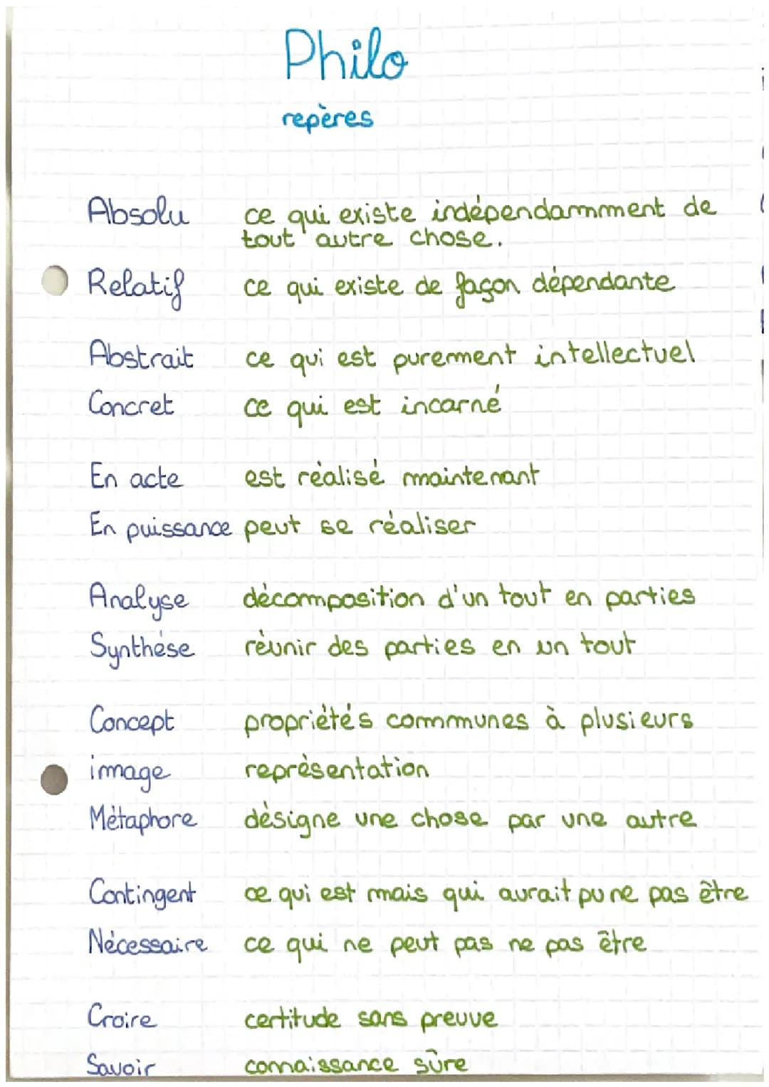 repères 