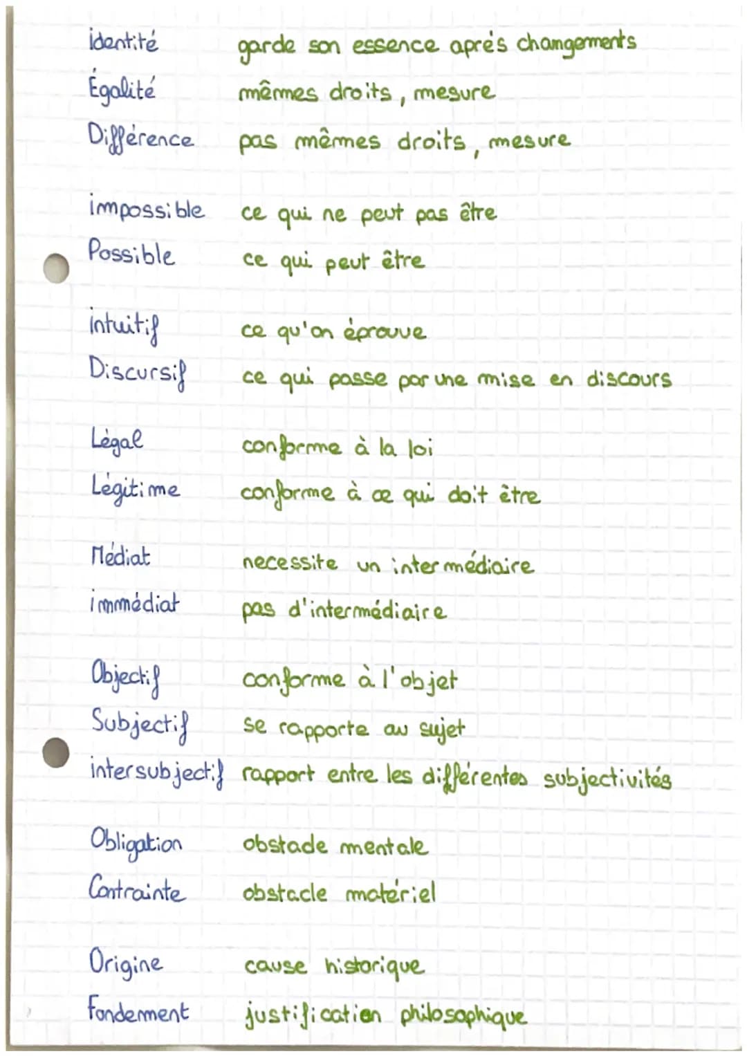 Absolu
Relatif
Abstrait
Concret
Analyse
Synthese
Philo
repères
En acte
En puissance peut se réaliser
Contingent
Nécessaire
ce qui existe ind