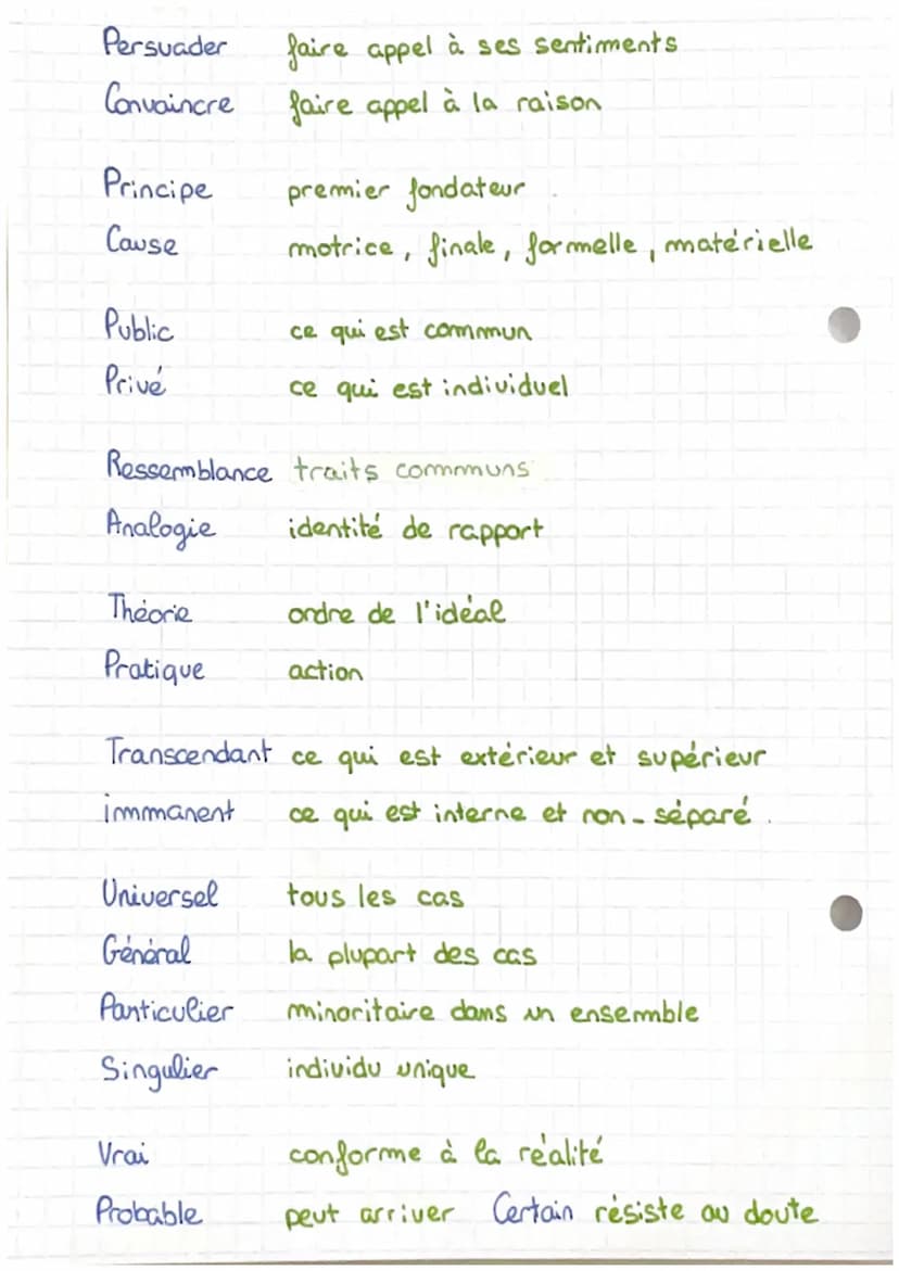 Absolu
Relatif
Abstrait
Concret
Analyse
Synthese
Philo
repères
En acte
En puissance peut se réaliser
Contingent
Nécessaire
ce qui existe ind