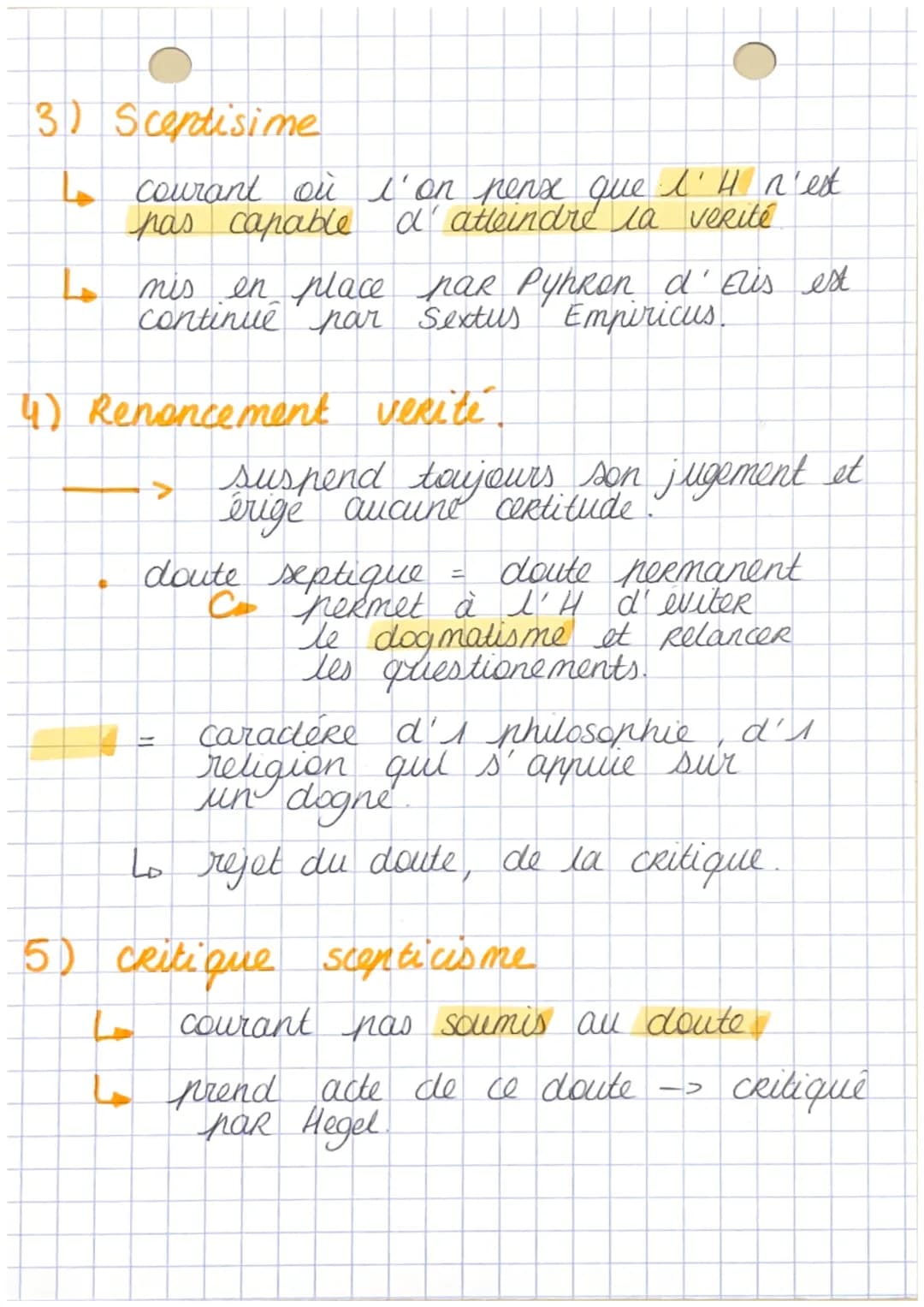 La Verité
1) definition
les 4 formes
point de vue logique et empirique
on atteint be GRai par la reflexion
It le jugement
Co le reel est att
