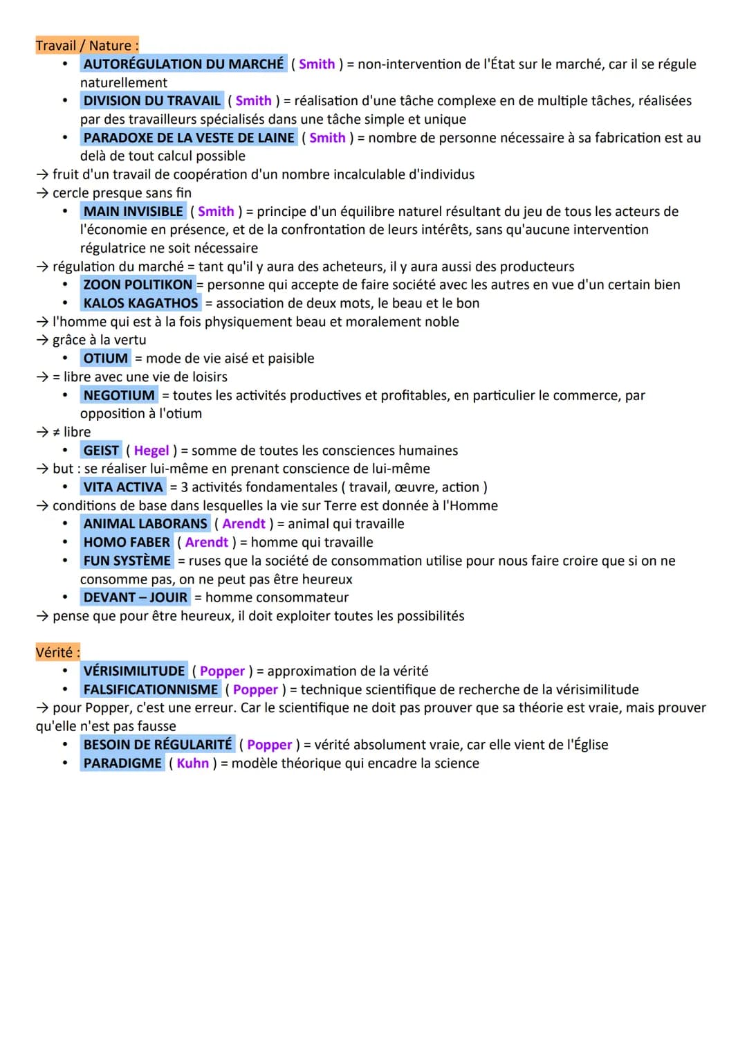 Art:
●
Concepts de philosophie
JUGEMENT ANALYTIQUE (Kant) = jugement qui n'étend pas nos connaissance, il ne fait qu'expliquer
le contenu d'