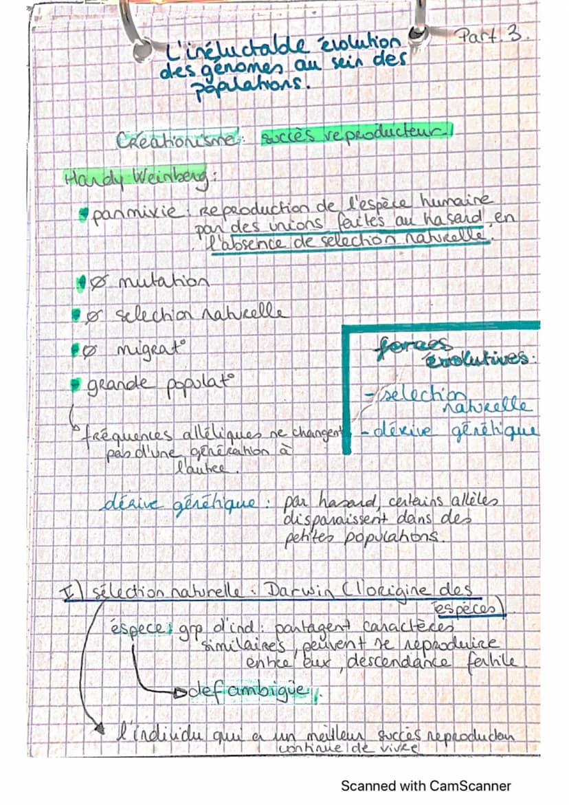 D'auhces mécanismes.
contribuent à la diversité
du vivant.
Phenotyper: L'ensemble des caractères observables
d'in individer.
Part. A.
Selon 