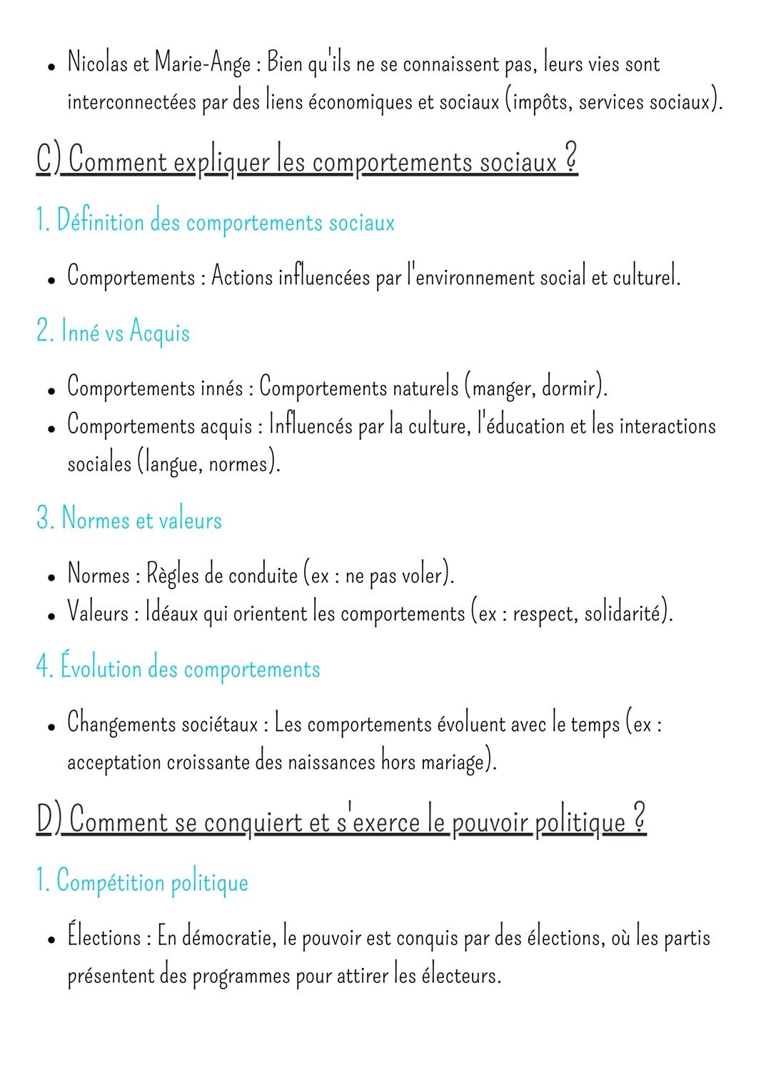 Fiche de Révision: Sciences Économiques et Sociales
(SES)
A) Comment allouer efficacement des ressources rares?
1. Objet d'étude
. La riches