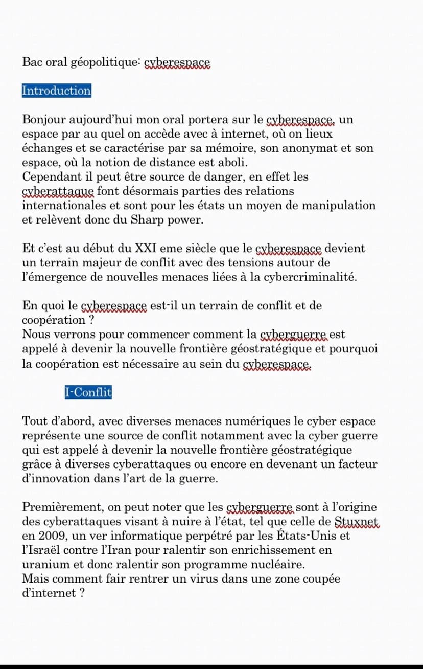 Stuxnet est d'abord introduit chez les fournisseurs de la
centrale, il faut maintenant attendre qu'une clé USB contaminée
soit en contacte a