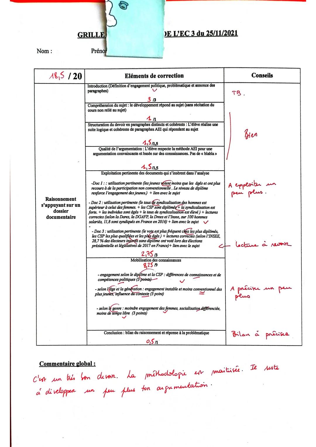 Terminale générale
SES - Epreuve composée - troisième partie (EC3)
Partie 3-Raisonnement s'appuyant sur un dossier documentaire: il est dema