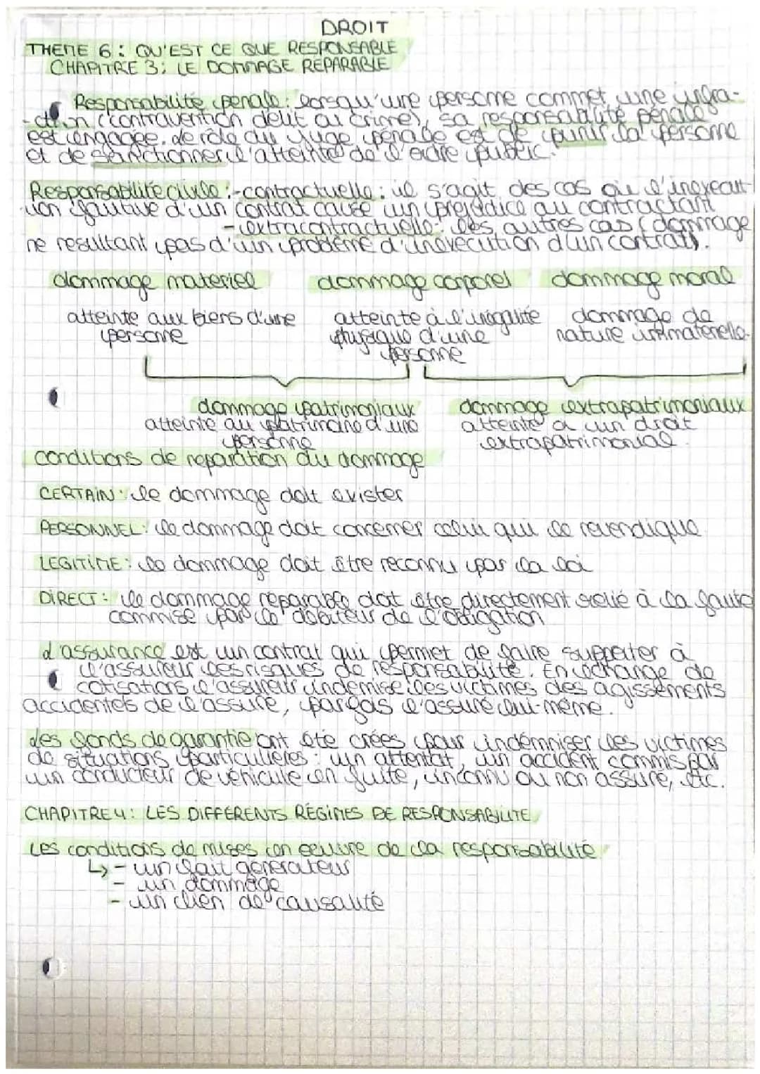 Les 4 types de responsabilités et les moyens d'exonération - Guide simple