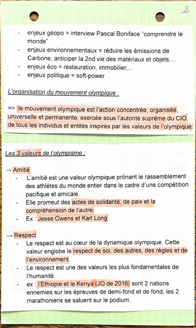 1
EPPCS: chapitre 3
Les JO
Origine des JO et leur rénovation par P. de Coubertin:
→ Les JO de l'antiquité:
→>
-
Créés en Grèce en 776 avant 