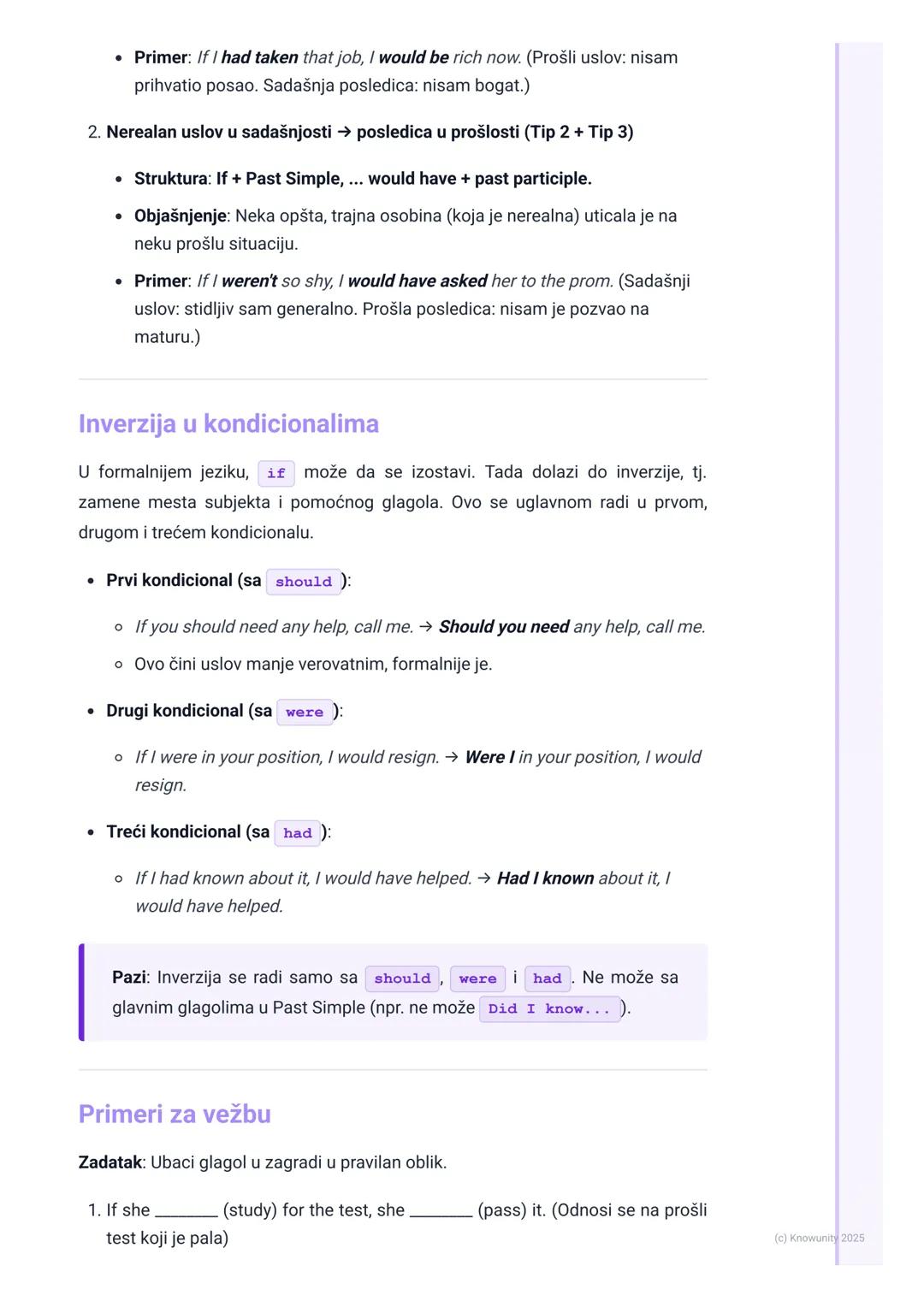 # Kondicionalne rečenice

Uvod u kondicionalne rečenice

Kondicionalne (uslovne) rečenice, ili "if-rečenice", koristimo da govorimo o
mogući