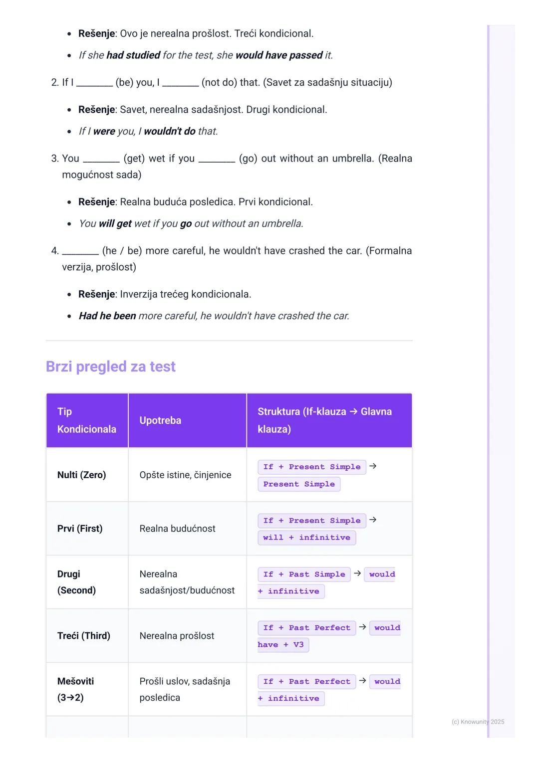 # Kondicionalne rečenice

Uvod u kondicionalne rečenice

Kondicionalne (uslovne) rečenice, ili "if-rečenice", koristimo da govorimo o
mogući