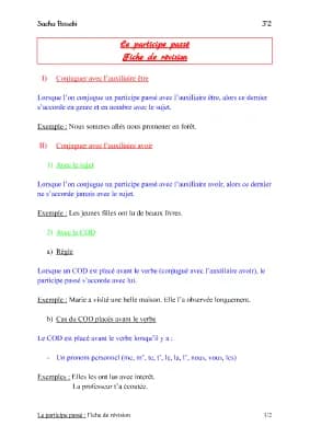 Know Français - LE PARTICIPE PASSÉ  thumbnail