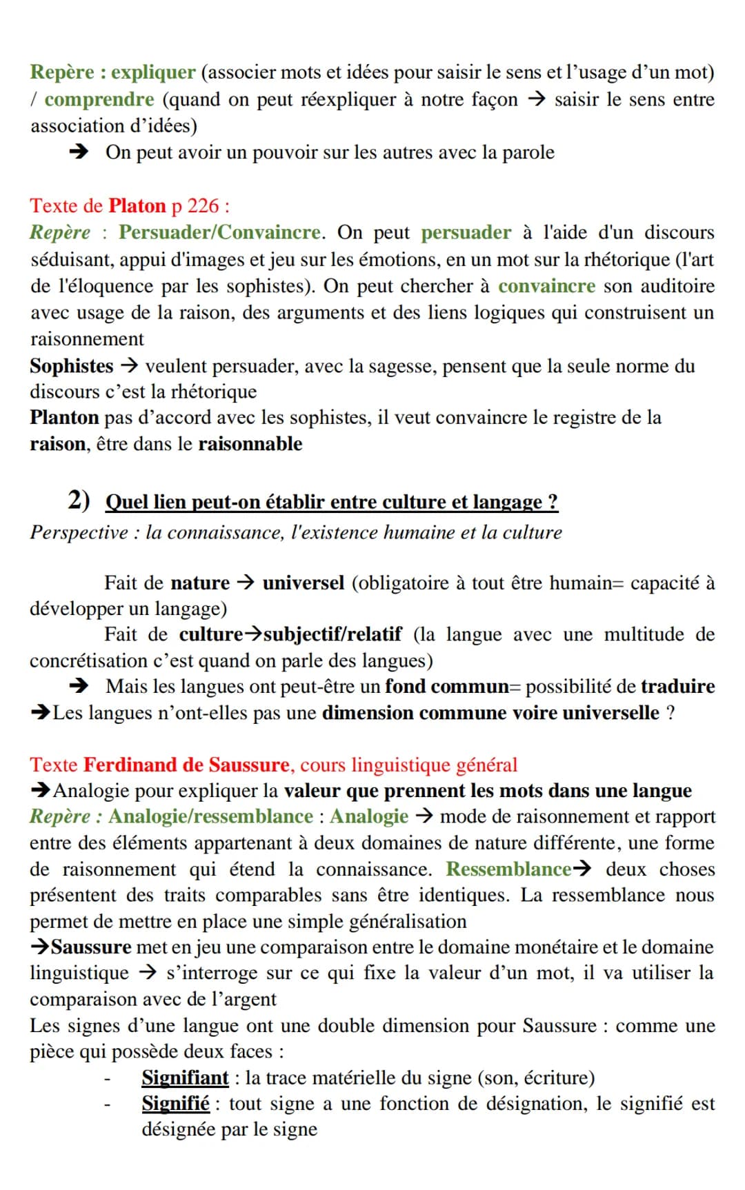 NOTION N°3 : LE LANGAGE
On ne peut traiter du langage que par le langage
Langage intersubjectif dans sa dimension communicative
Nicolas Boil