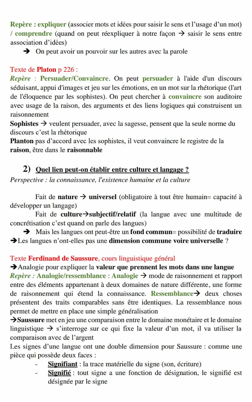NOTION N°3 : LE LANGAGE
On ne peut traiter du langage que par le langage
Langage intersubjectif dans sa dimension communicative
Nicolas Boil