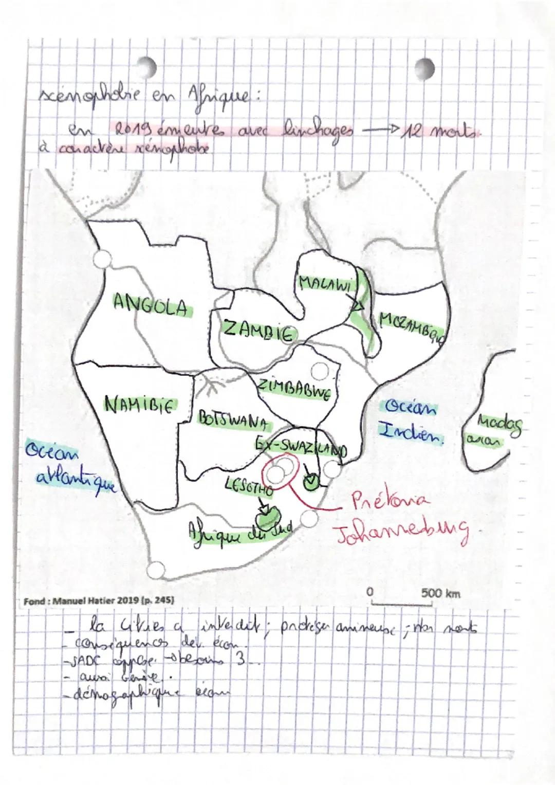GED
Afrique australe
2
I- Definitions
Cransition démocratique - Parage d'un régime autoutane.
à un regime démocratique
Cransition épidemiolo