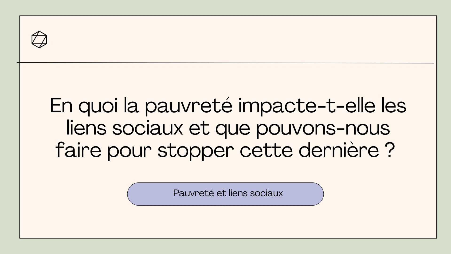 
<h2 id="pauvretetlienssociaux">Pauvreté et liens sociaux</h2>
<h3 id="introduction">Introduction</h3>
<p>La question de savoir comment la p