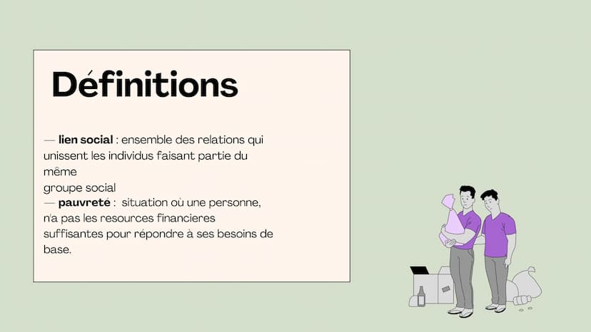 
<h2 id="pauvretetlienssociaux">Pauvreté et liens sociaux</h2>
<h3 id="introduction">Introduction</h3>
<p>La question de savoir comment la p
