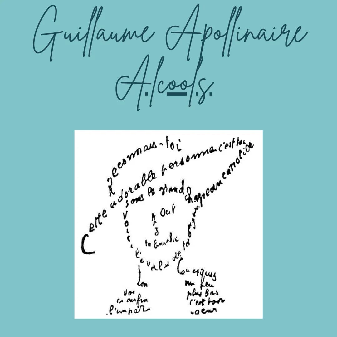 Guiffaume Apaffinaire
A./coal/58.
soms Ps grand
ресотта
recommans-for
ette adorable personne c'est les
& Oct hapean catrotide
to Gmachic
C
v