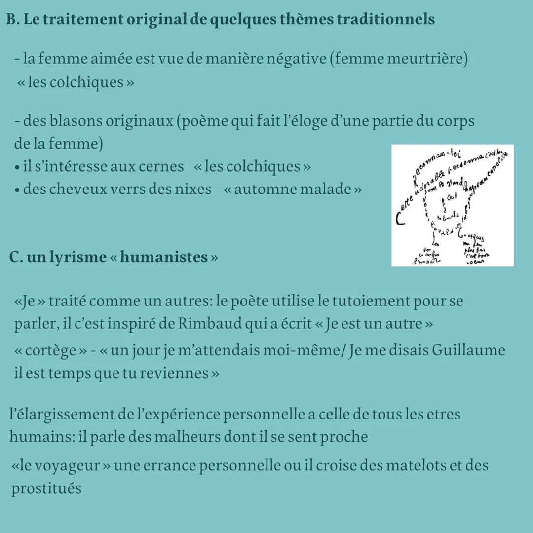 Guiffaume Apaffinaire
A./coal/58.
soms Ps grand
ресотта
recommans-for
ette adorable personne c'est les
& Oct hapean catrotide
to Gmachic
C
v