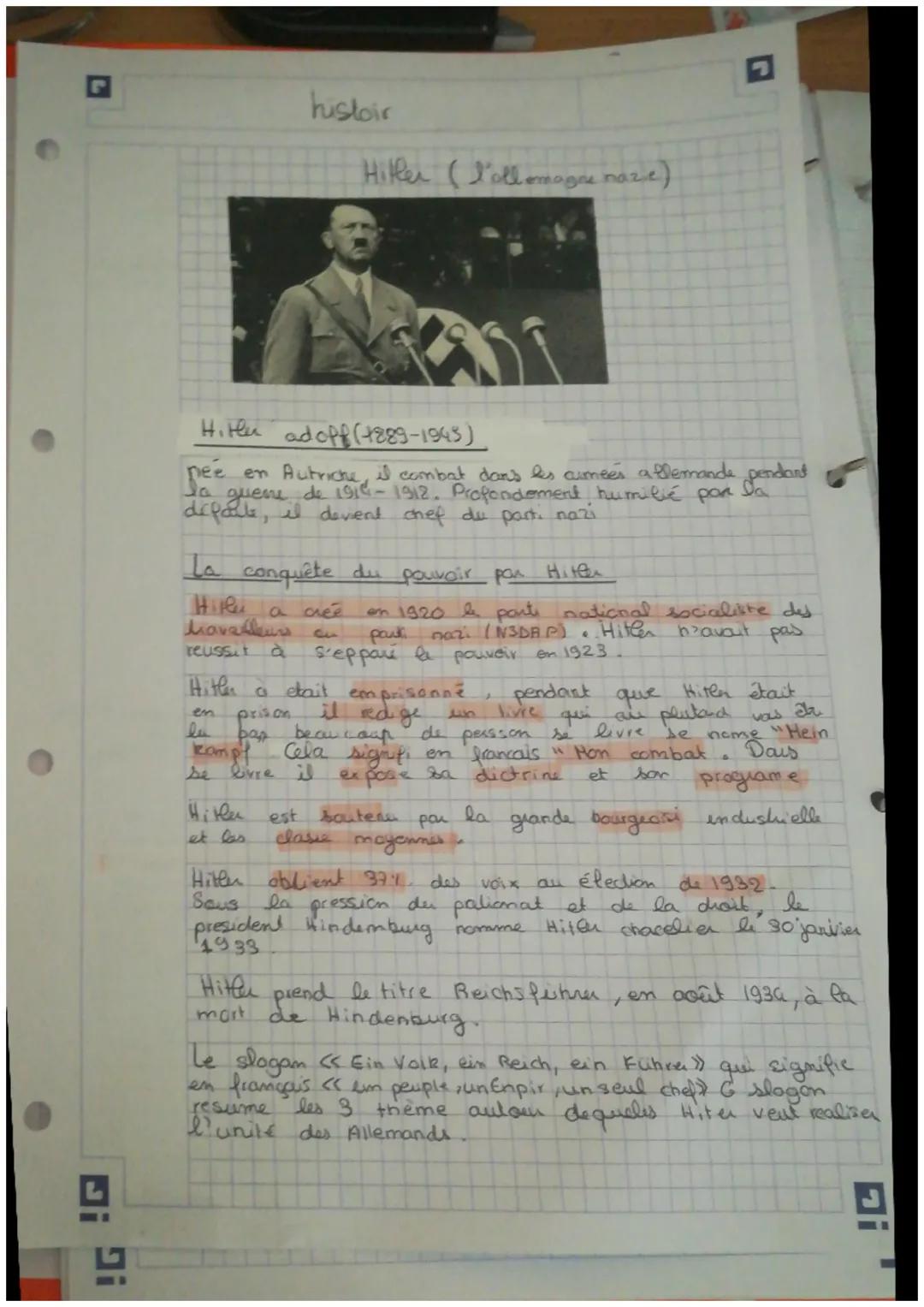 Fiche Révision Brevet Blanc : Stalin et Son Pouvoir