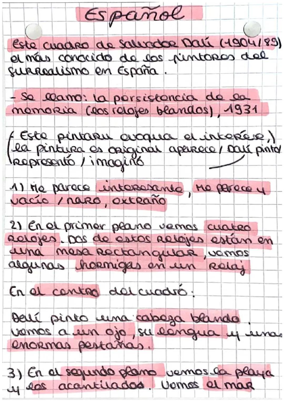 Salvador Dali la persistencia de la memoria