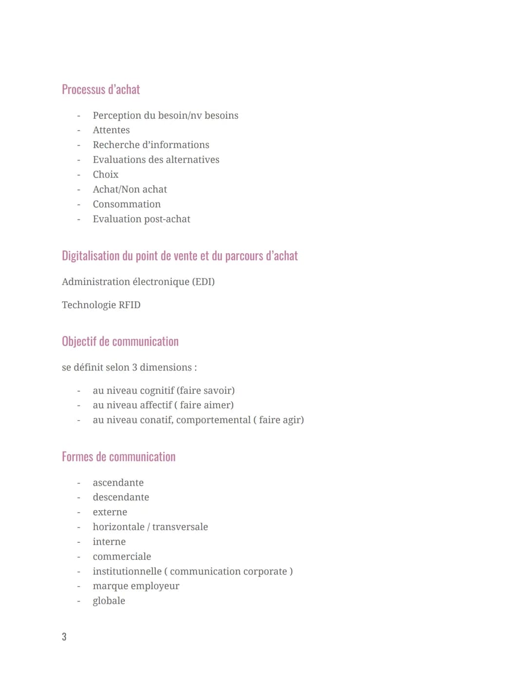 Objectif/ Intérêts des acteurs
Leurs objectifs peuvent être convergents et divergents.
convergent : bonne rémunération, de bonnes conditions