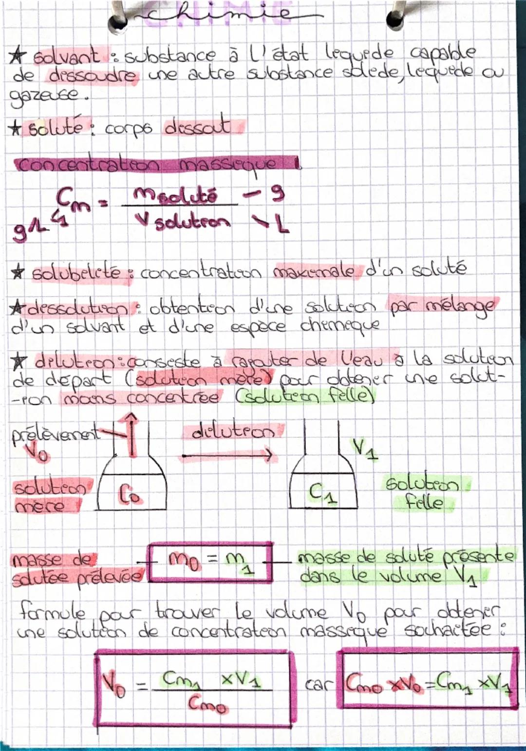 Rimie
* solvant : substance à l'état lequide capable
de dessoudre une autre substance solede, lequide ou
gazeuse.
★solute: corps dossout
Con