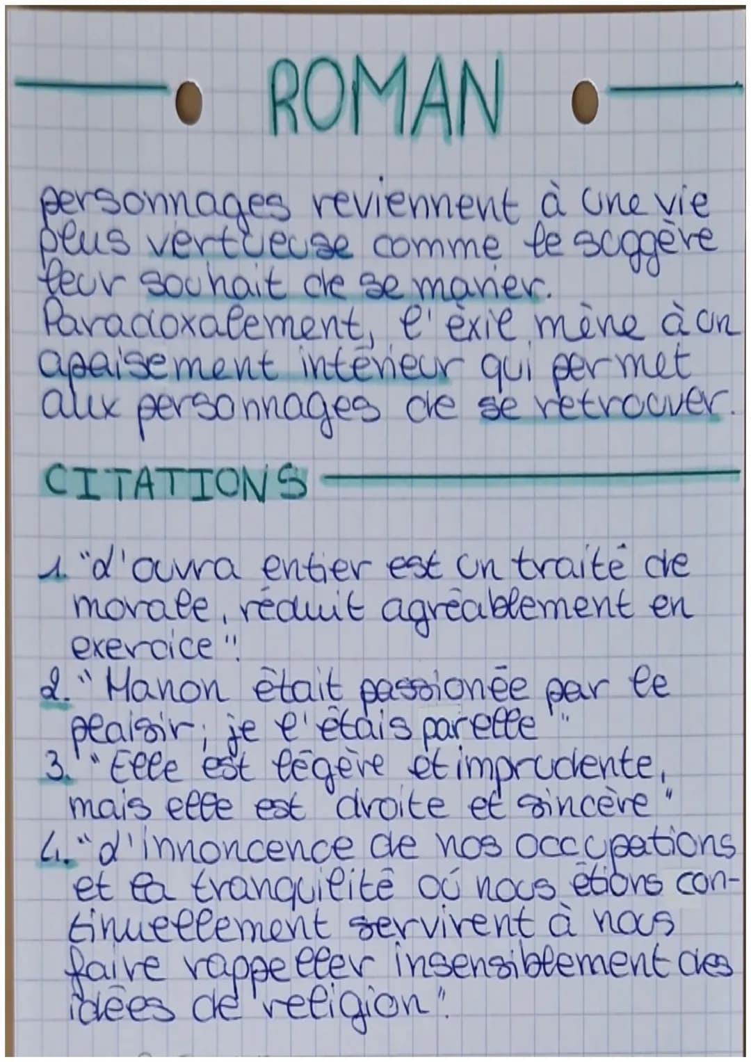 ROMAN •
MANON LESCAUT
Titre: Manon Lescaut
Auteur: Abbe Prevost
Date: 1731
Houvement litteraire: Lumières
Genre: roman
Parcours: personnage 
