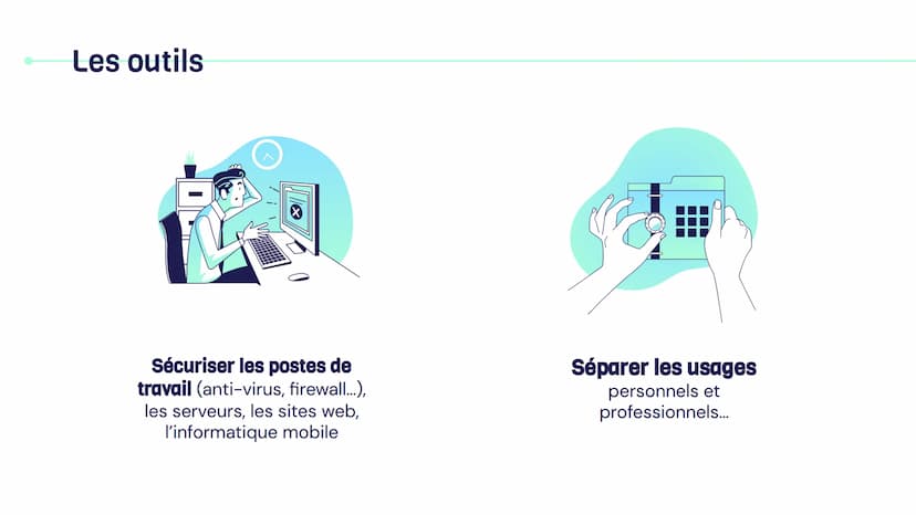 la
cybersécurité Quels sont les outils que
nous pouvons utiliser pour
sécuriser les données
personnel la
Le metier
cybersécurité gendarmerie
