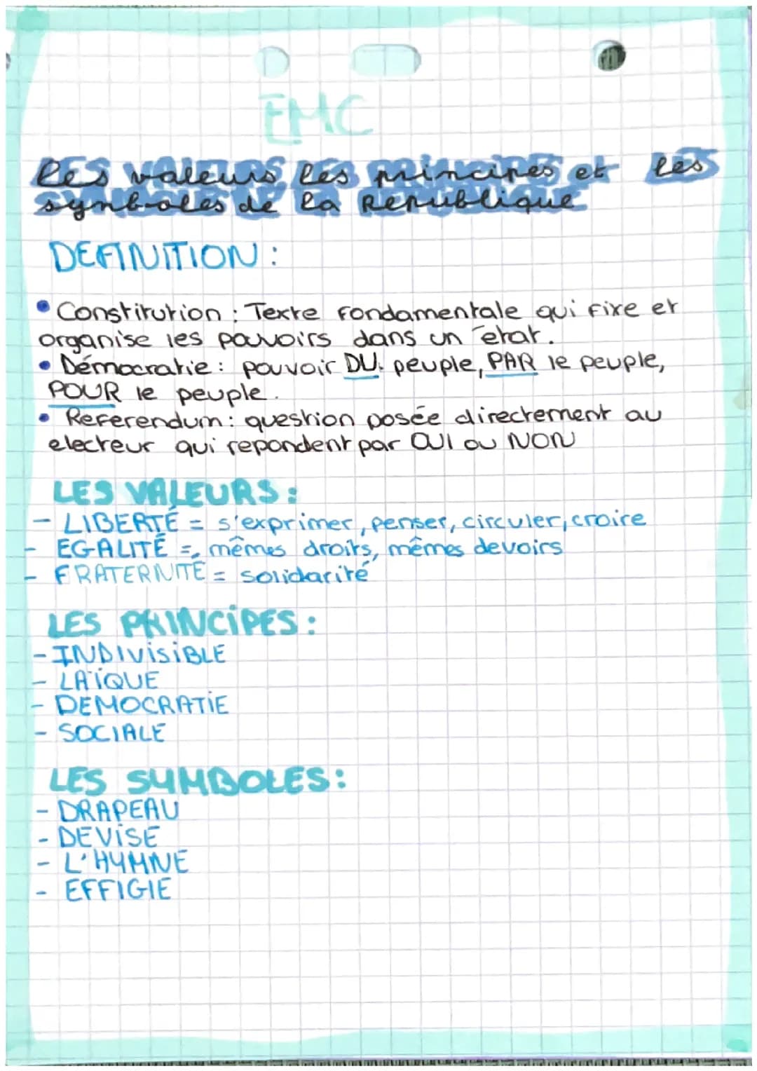 Fiche mémo emc 