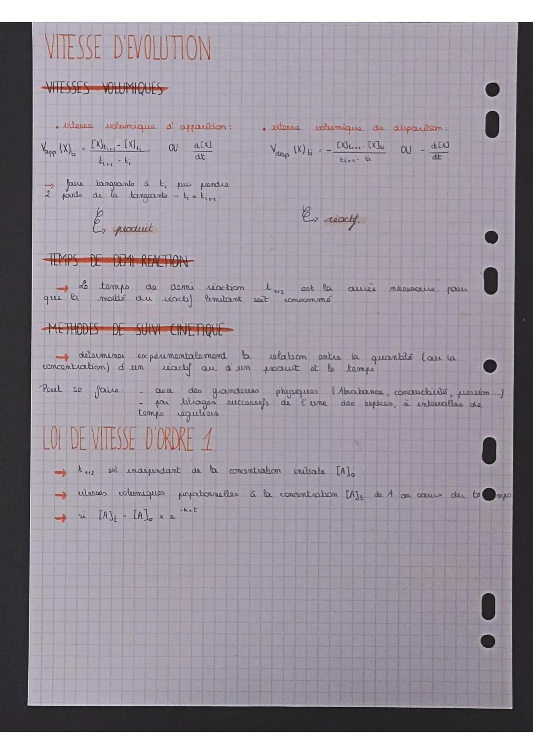 # chapitres évolution

d'un système (macro)

FACTEURS CINETIQUES

→Cinetique : étude du déroulement temporel das reactions chimiquos.

→Duré