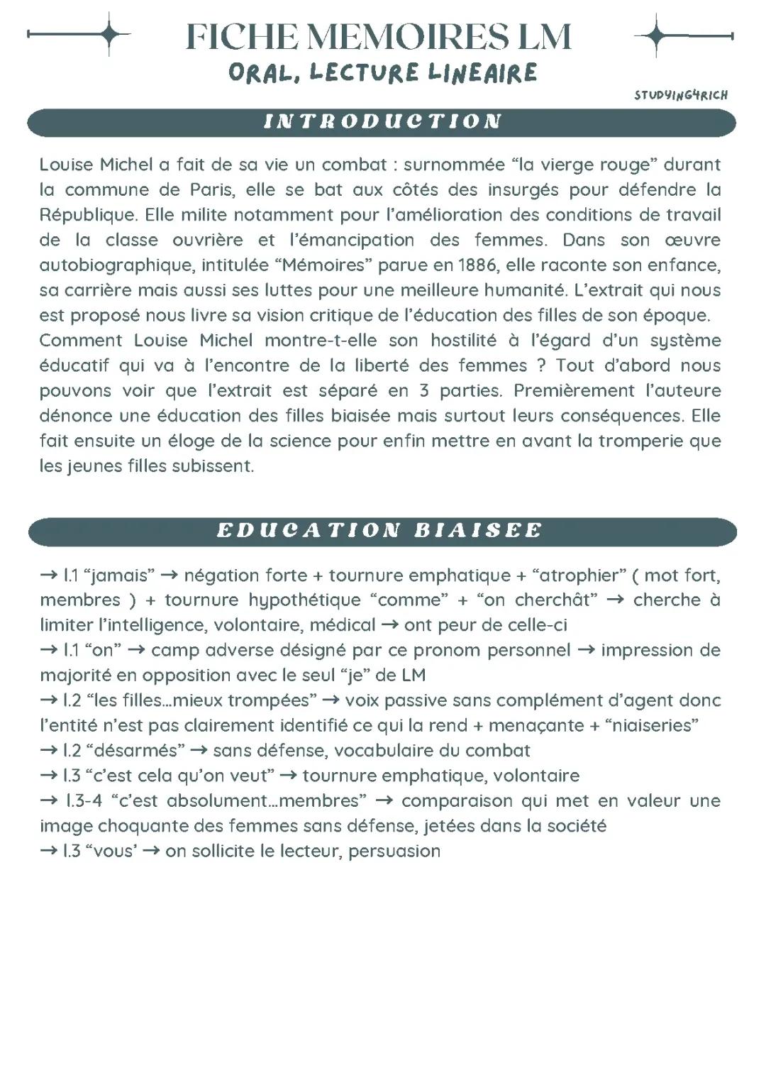 Découvre Louise Michel : Textes Féministes et Emancipation des Femmes