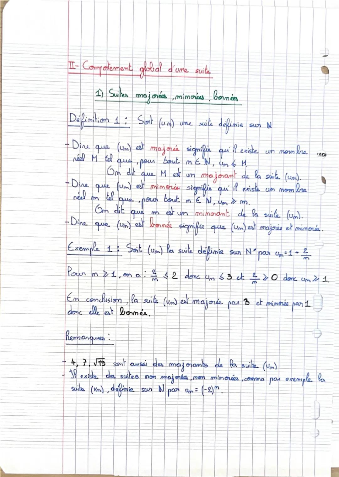 chap 1 Suites numériques et récurrence

1- Raisonnement par récurrence

1) Principe du raisonnement par récurrence

Pm ou P(m) désigne une p