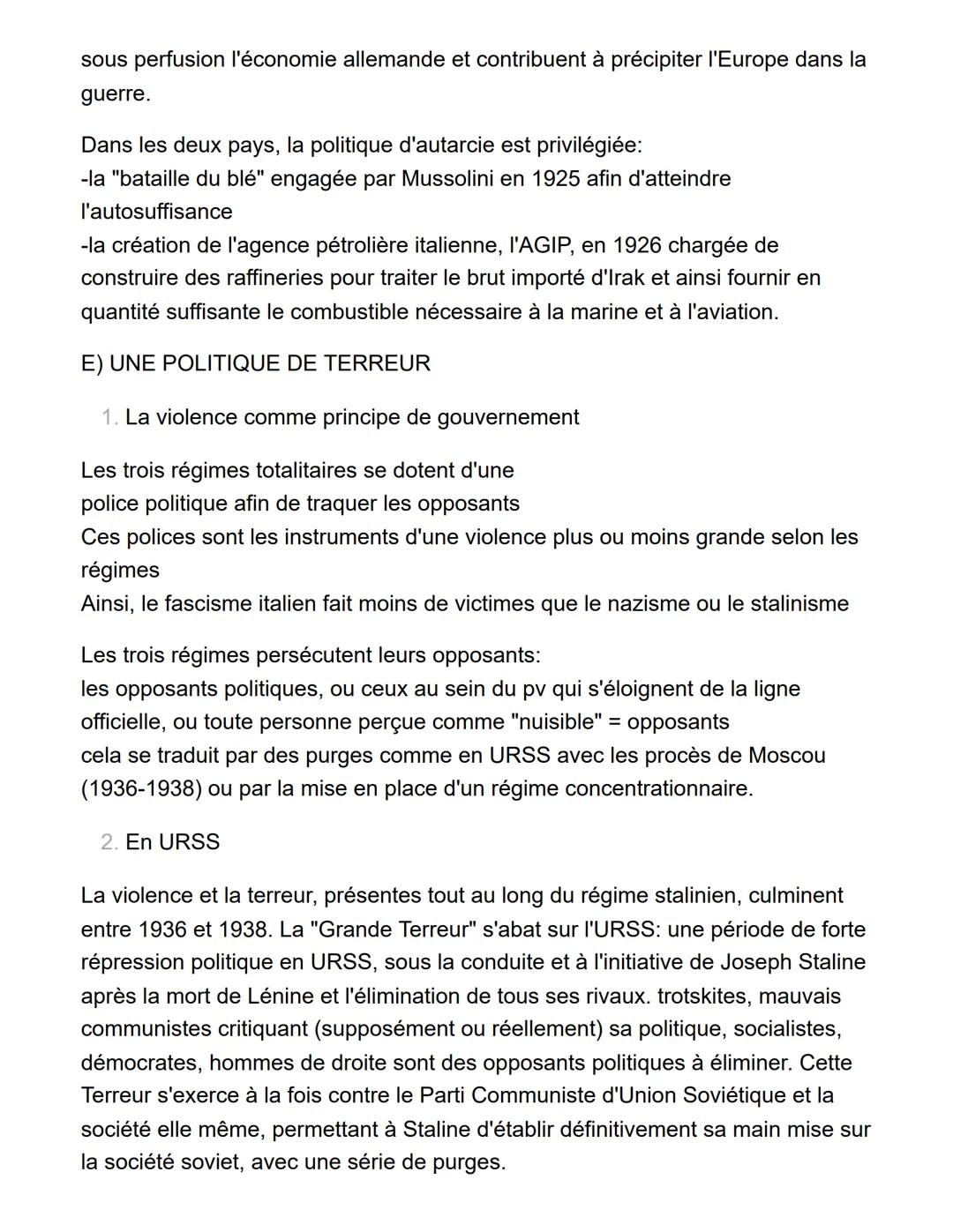 2-LES REGIMES TOTALITAIRES
INTRO:
La forme politique du totalitarisme initie une critique inédite des régimes
démocratiques.
La Russie bolch