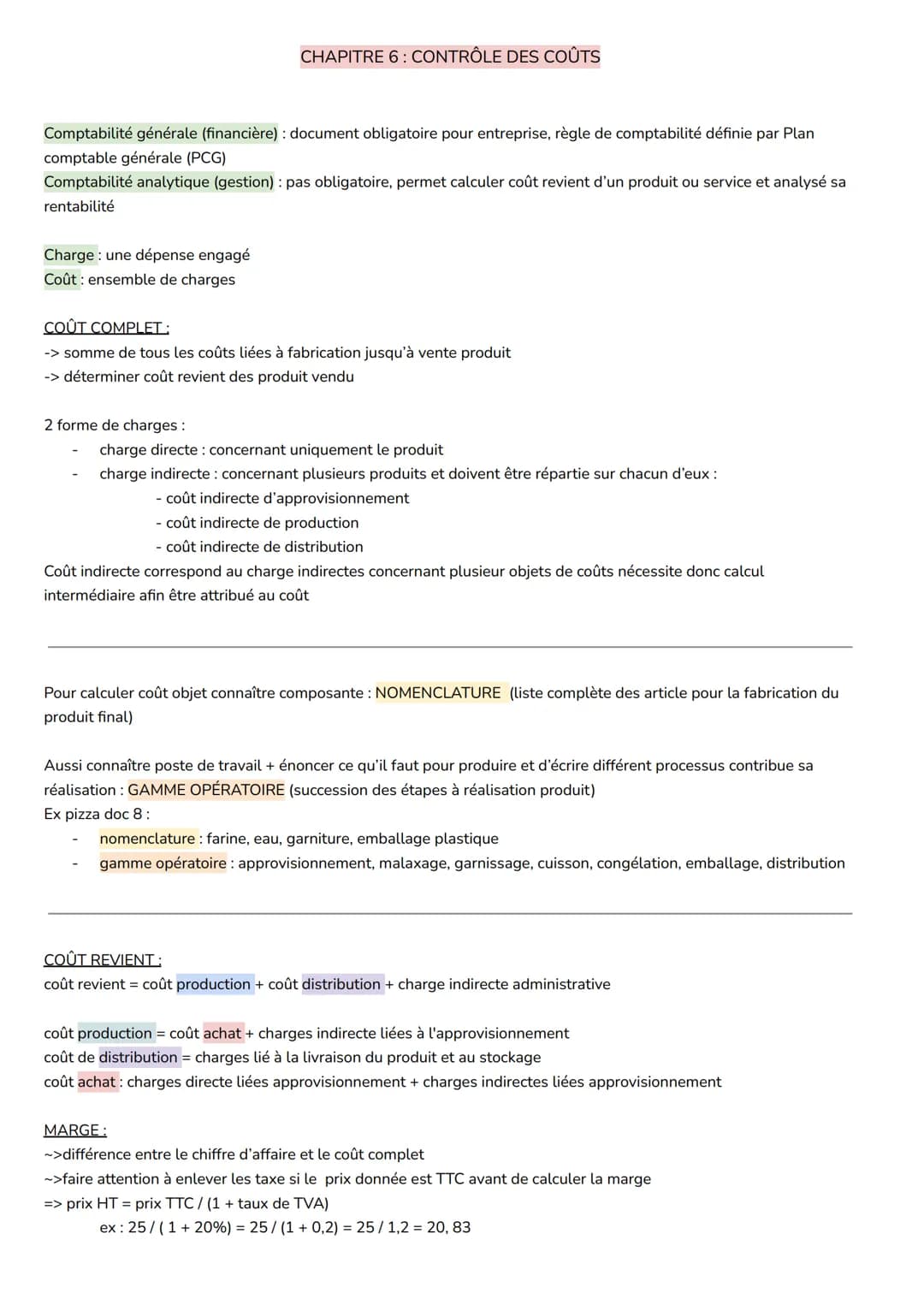 Comptabilité générale (financière) : document obligatoire pour entreprise, règle de comptabilité définie par Plan
comptable générale (PCG)
C