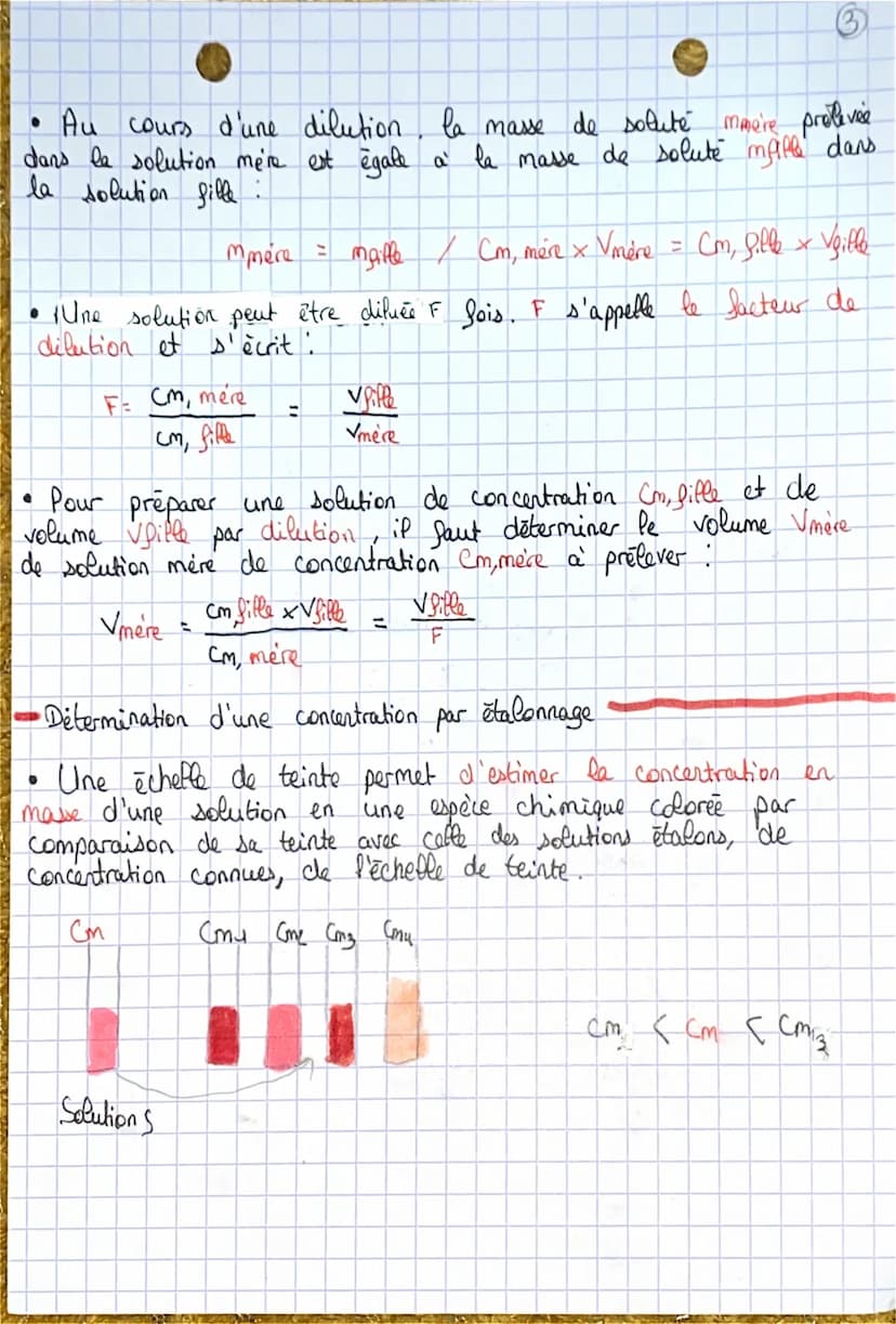 Chimie
Chapitre 2
solutions aqueuses
•Les solutions
Solute espèce minoritaire, ionique ou moléculaire
Solvant espèce majoritaire.
• Une solu