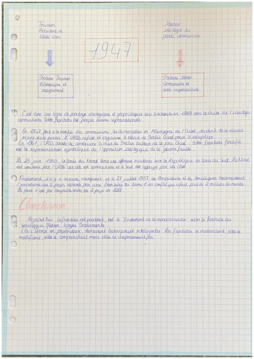 # Geopolitique

• Chapitre / Tracer de punctiones

Inbroduction:
Les frontières sont des constructions politiques et le rexaltat d'un xappor