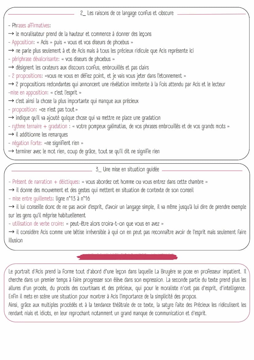 Analyse linéaire - Les Caractères - Livre V (7) - La Bruyère
Jean de La Bruyère (1645-1696)
est un moraliste et écrivain français
du XVIIème