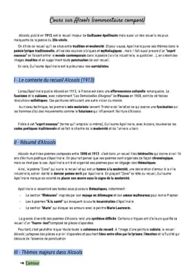 Know cours sur le recueil Alcools (Apollinaire) thumbnail