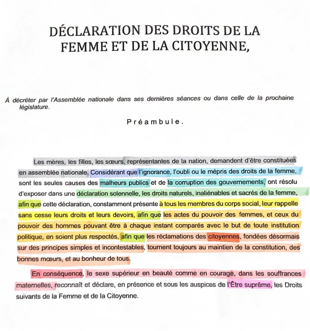 Tout d'abord elle doit rappeler à tous les membres du
social" "sans cesse les droits at les devoirs des femmes".
La périphrase" tous les mem