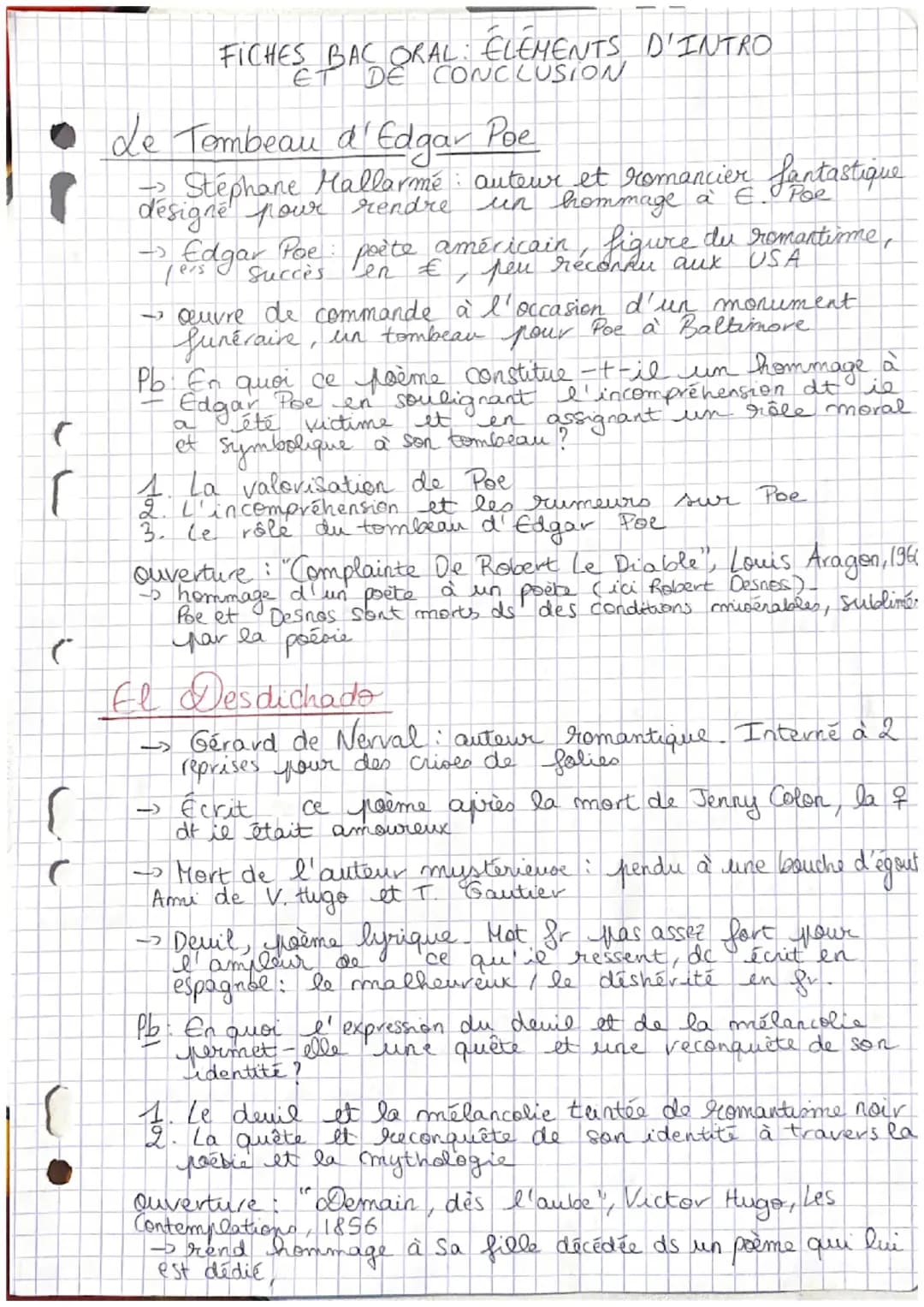 Guide Facile: Oral de Français Bac 2024 et Analyse de 'Une Charogne' de Baudelaire