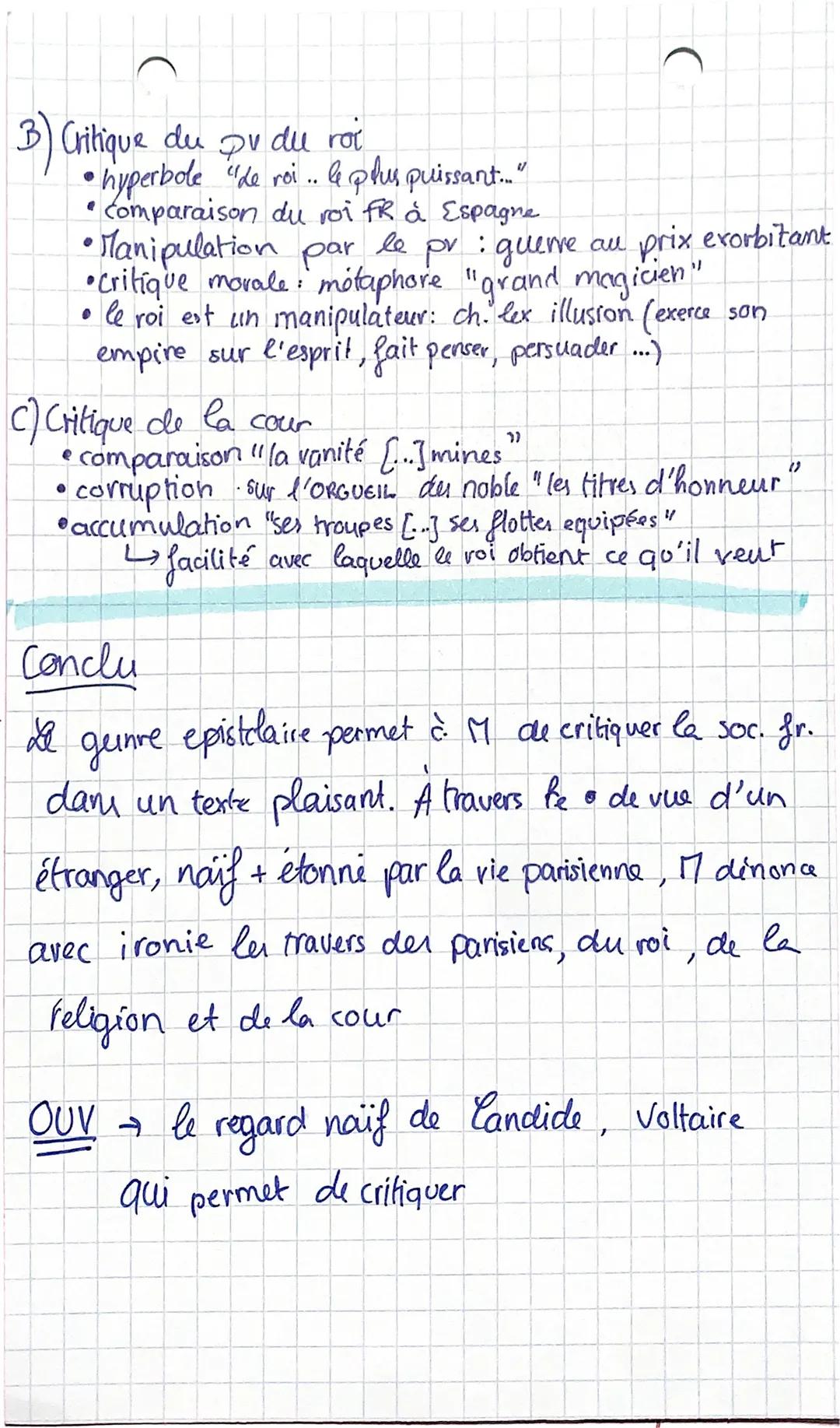 # Lettre 24. Letties Persanes
1721
dumières

Roman épistolaire de fontesquieu Publié en 1721.
A travers les lettres de 2 perso Usbek/Rica qu