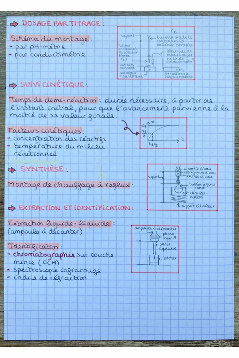 Chimie
Protocole
Prélever un volume Vm de solution mère à l'aide.
d'une pipette jaugée de Vm mL.
Verser le volume Vm de solution mère dans u