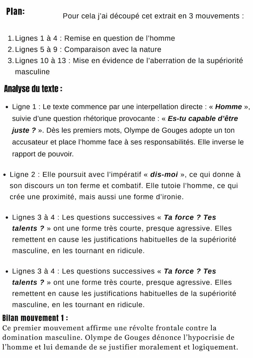 Olympe de Gouges – Déclaration des LL1
Droits de la Femme et de la Citoyenne
element introduction:
→ Olympe de Gouges, de son vrai nom Marie