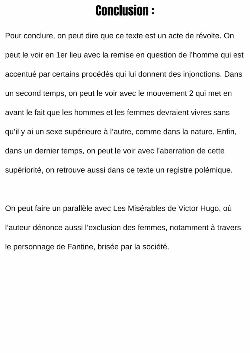 Olympe de Gouges – Déclaration des LL1
Droits de la Femme et de la Citoyenne
element introduction:
→ Olympe de Gouges, de son vrai nom Marie