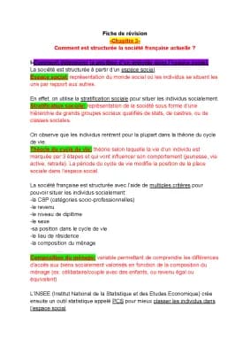 Know Comment est structurée la société française actuelle ? thumbnail