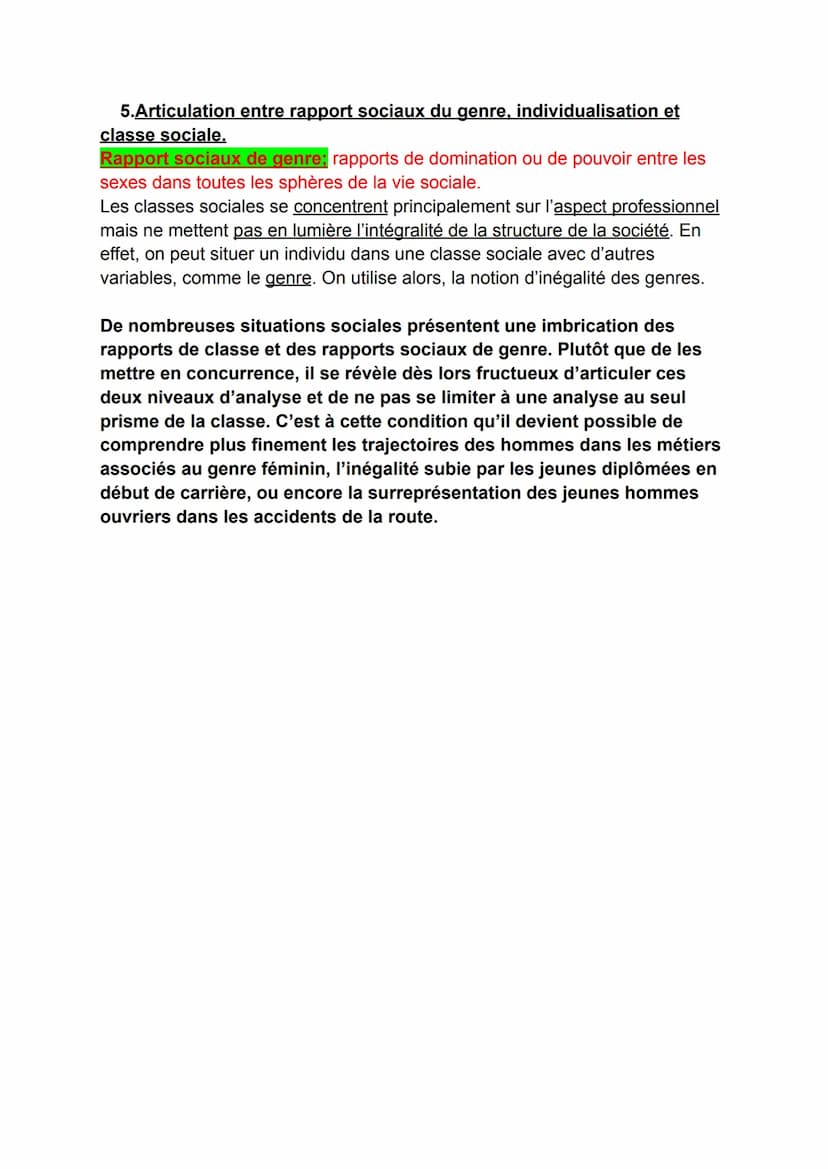 Fiche de révision
-Chapitre 3-
Comment est structurée la société française actuelle ?
I-Comment déterminer la position d'un individu dans l'